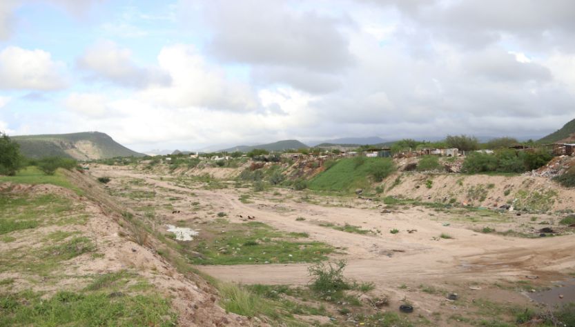 Foto del arroyo el Cajoncito
